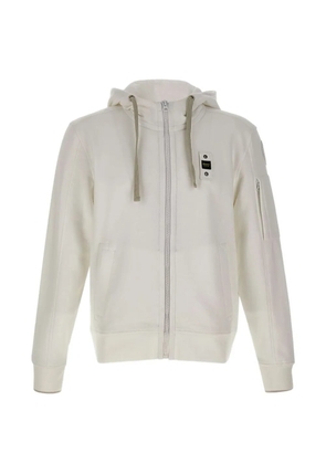 Blauer zip-up drawstring hoodie - Neutrals