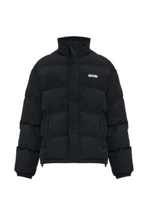 Moschino x Smiley quilted puffer jacket - Black