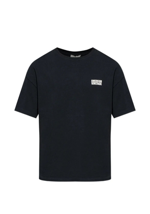 American Vintage logo-print T-shirt - Black