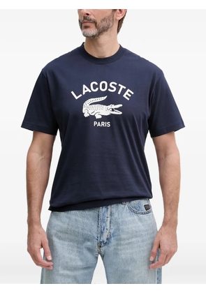 Lacoste logo-print T-shirt - Blue
