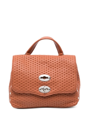Zanellato baby Postina leather tote bag - Brown