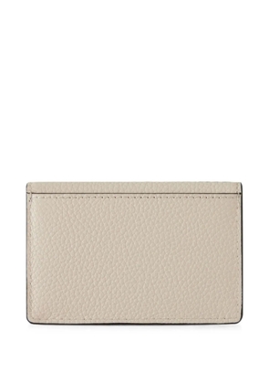Mulberry Continental grained card case - Neutrals