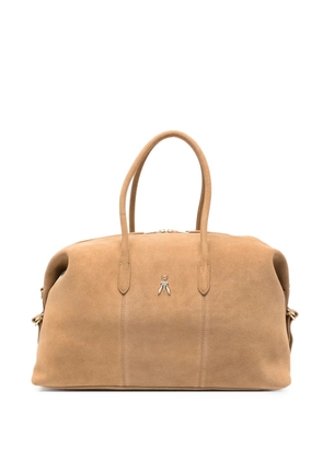 Patrizia Pepe New Business leather tote bag - Neutrals