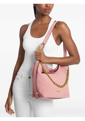 Michael Kors large Nolita suede shoulder bag - Pink
