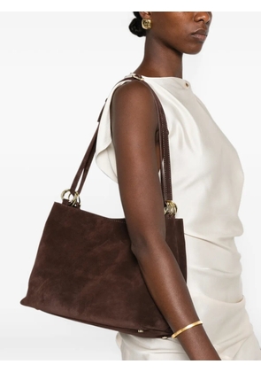 Manu Atelier Eterno ring-detail tote bag - Brown