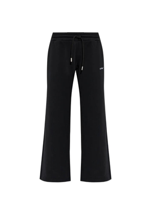 Off-White Bookish logo-print track pants - Black