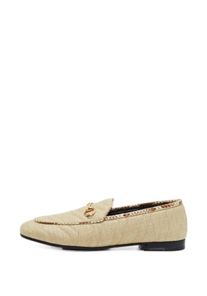 Gucci Pre-Owned Jordaan Horsebit loafers - Neutrals