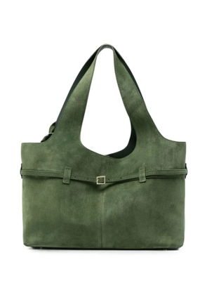 Manu Atelier Cambon Cabas buckle-detail tote bag - Green