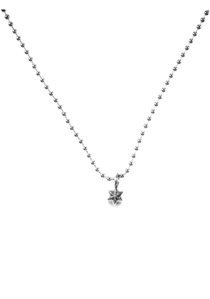 Chrome Hearts star-pendant necklace - Silver