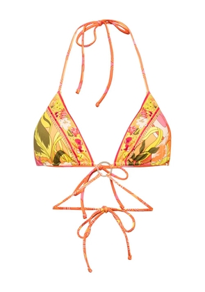 Camilla Flower Child Society bikini top - Orange
