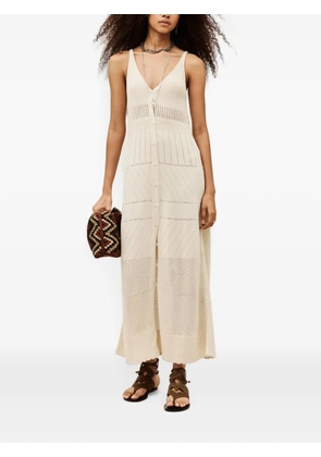 Ba&Sh Joelle midi dress - Neutrals