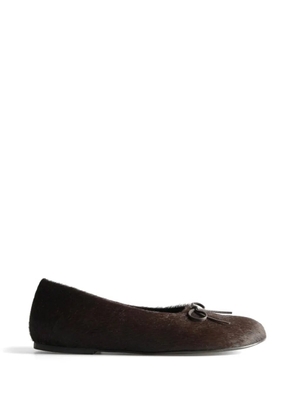 Paloma Wool Napoli II bow-detail ballet flats - Brown