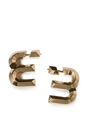 Miu Miu metal earrings - Gold