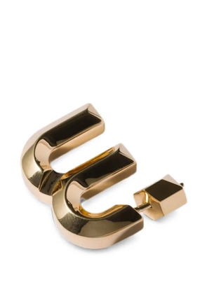 Miu Miu metal earrings - Gold