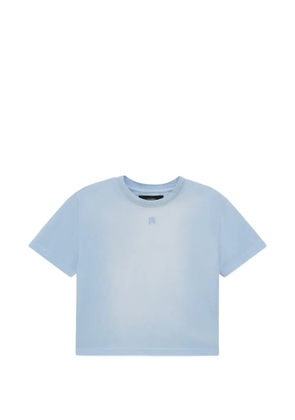 AMIRI MA logo-embroidered T-shirt - Blue