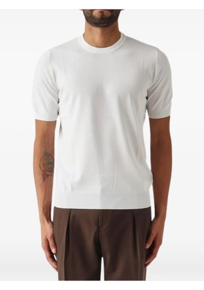 Gran Sasso short-sleeve silk T-shirt - White