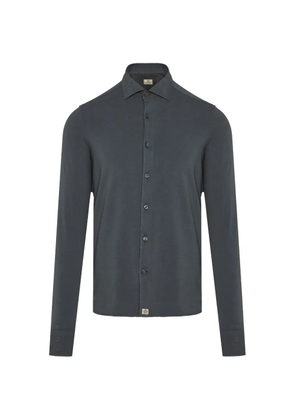 Sonrisa long-sleeve button-up shirt - Grey