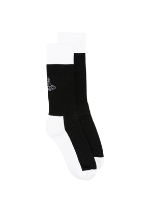 Vivienne Westwood orb-logo socks - Black
