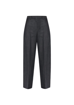 Balenciaga pressed-crease tailored trousers - Blue