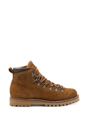 Church's lace-up suede boots - Brown