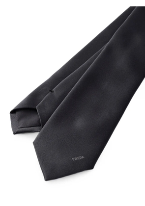 Prada silk tie - Grey