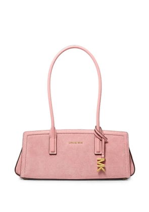 Michael Kors Laila small suede shoulder bag - Pink