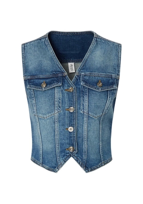 LIU JO denim vest - Blue