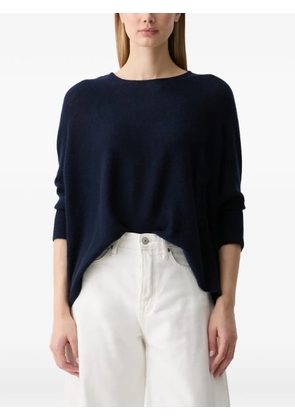 Joop! batwing-sleeve ribbed-cuff sweater - Blue