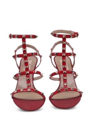 Valentino Garavani Pre-Owned Rockstud caged sandals - Red