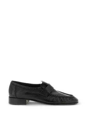 The Row soft loafers - Black