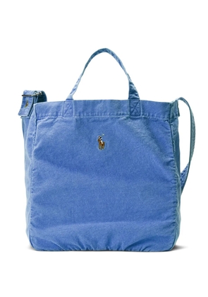 Polo Ralph Lauren Polo Pony canvas tote bag - Blue