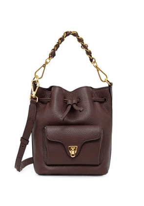 Coccinelle small Beat Generation pebbled leather bucket bag - Red