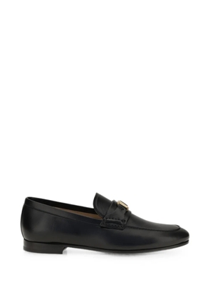 Valentino Garavani VLogo Signature leather loafers - Black