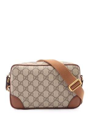 Gucci Pre-Owned 2010s GG-Emblem shoulder bag - Neutrals