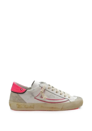 Htc Los Angeles distressed-finish Vipers sneakers - White