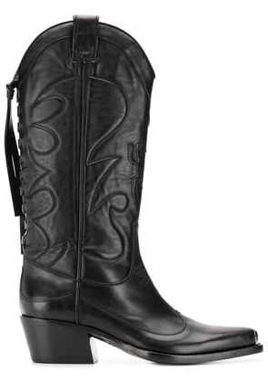 Htc Los Angeles cowboy boots - Black