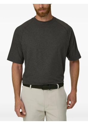 Boggi Milano T-shirt in piqué cotton-blend mélange B-Tech - Grey