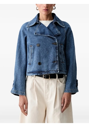 Marc O'Polo double-breasted jacket - Blue