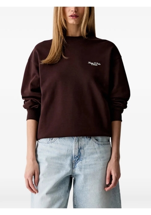 Marc O'Polo graphic-print sweatshirt - Brown
