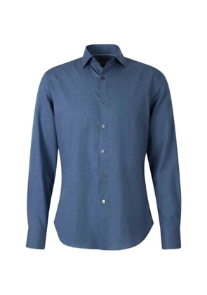Canali cotton shirt - Blue