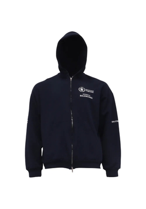 Balenciaga Pre-Owned 2020s World Food Programme hoodie - Blue
