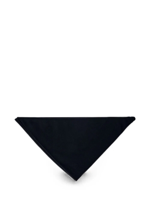 TOTEME triangular folded bandana scarf - Black
