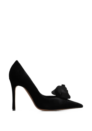 Roberto Festa Lisette rose-detail pointed-toe pumps - Black