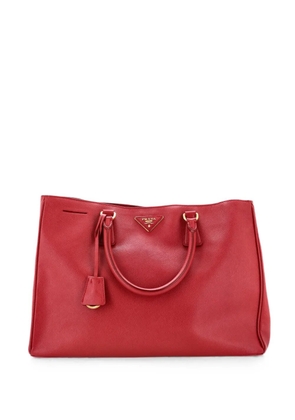 Prada Pre-Owned Lux Open Saffiano Leather Large tote bag - Red