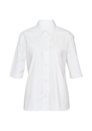 Jil Sander cotton poplin shirt - White