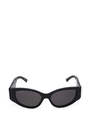 Balenciaga Pre-Owned Bossy Round sunglasses - Black
