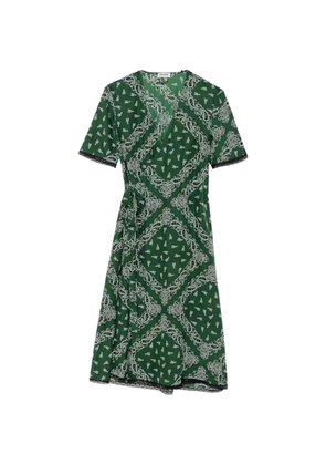 Zadig&Voltaire Reforme bandana-print dress - Green
