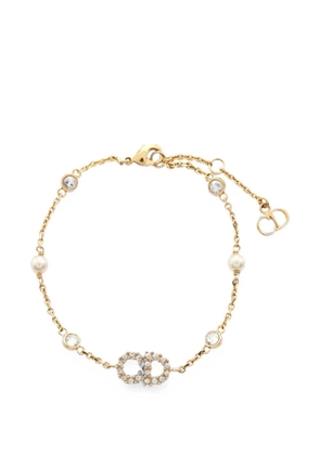 Christian Dior Pre-Owned 2010s CD logo bracelet - Gold