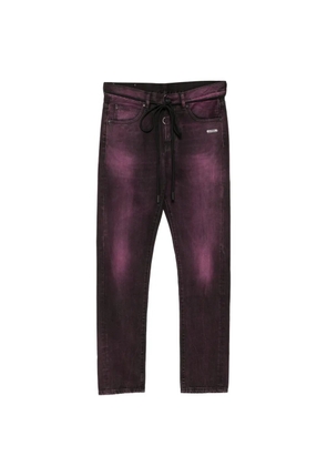 Off-White slim dart jeans - Pink