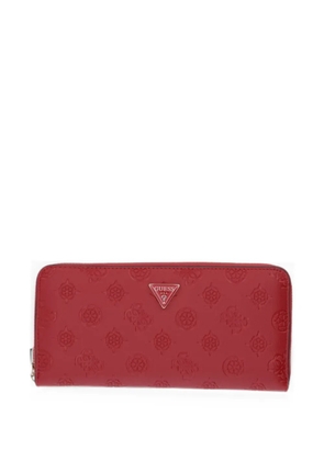 GUESS USA Diana logo-embossed wallet - Red
